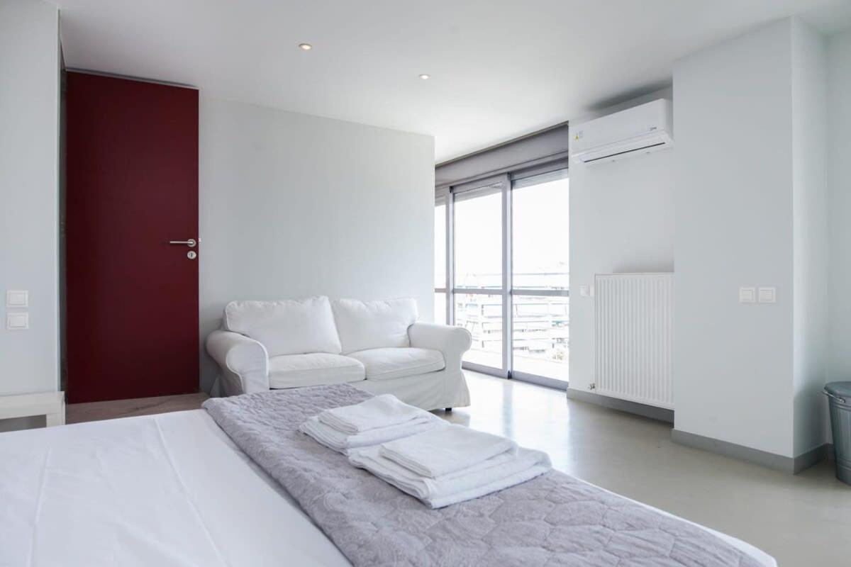 Ferienwohnung Penthouse With 360 View Of Athens And Private Gym Exterior foto