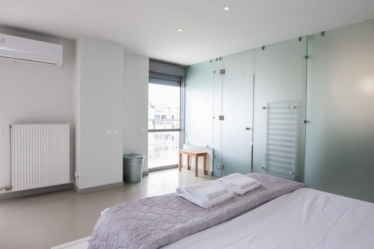 Ferienwohnung Penthouse With 360 View Of Athens And Private Gym Exterior foto
