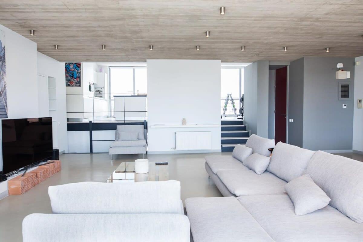 Ferienwohnung Penthouse With 360 View Of Athens And Private Gym Exterior foto